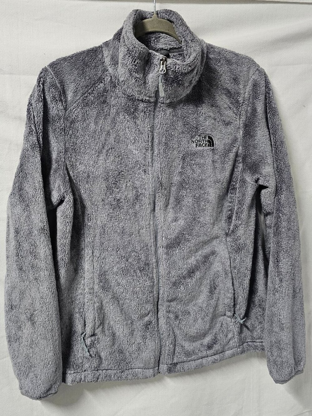 The North Face Women's Osito Jacket Size M-no size tag Gray Plush Fleece